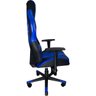 Cadeira Gamer Mx9 Giratória Preto/Azul - 3