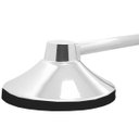 Ver imagem 1 de Chuveiro Ducha Fria Redondo 22cm Cromado para Piscina Jardim Quintal | Valeplast