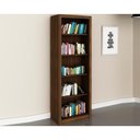 Ver imagem 1 de Estante Livreiro de Escritório ME4104 c/ 4 Prateleiras Nogal - Tecno Mobili