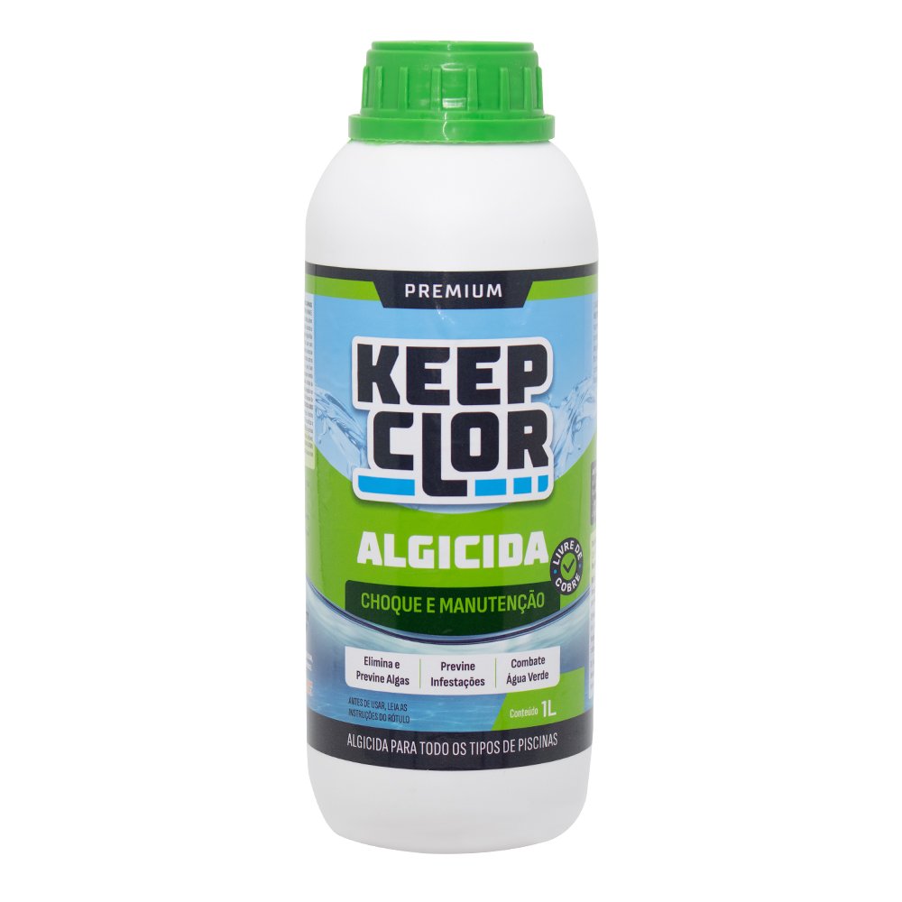 Algicida de Choque e Manutenção Keep Clor 1 Litro