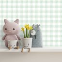 Ver imagem 2 de Papel de Parede Autocolante Xadrez Aquarela - 3 Metros