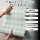 Ver imagem 5 de Papel de Parede Autocolante Xadrez Aquarela - 3 Metros