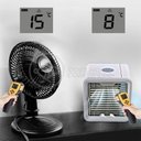 Ver imagem 7 de Mini Ar Condicionado Climatizador Humidificador Portátil Arctic Air Cooler 3 Velocidades