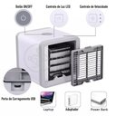 Ver imagem 6 de Mini Ar Condicionado Climatizador Humidificador Portátil Arctic Air Cooler 3 Velocidades