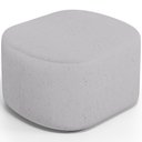 Ver imagem 7 de Kit 2 Puffs Decorativos Orgânico para Living Quarto 70cm Doha W01 Linho Cinza - Lyam Decor
