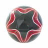 Bola de Futebol - Tamanho Oficial - Estrela - Preta e Vermelha - Pais e Filhos - 1