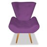 Poltrona Camila Suede Roxo - ADJ DECOR - 2