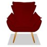 Poltrona Emilia Corano Bordô - ADJ DECOR - 2