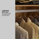 Ver imagem 7 de Guarda Roupa Casal 6 Portas e 4 Gavetas Venice - Amêndola Touch/off White