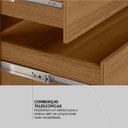 Ver imagem 6 de Guarda Roupa Casal 6 Portas e 4 Gavetas Venice - Amêndola Touch/off White