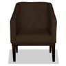 Poltrona Rafa Suede Marrom - ADJ DECOR - 2