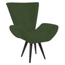 Ver imagem 1 de Poltrona Decorativa Bella Suede Verde