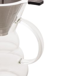 Cafeteira de Vidro 500ml Com Filtro Aço Inox Lyor - 2