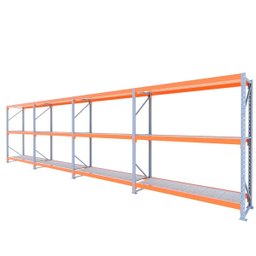 Mini Porta Pallet Inicial 200 Kg Nivel Conjunto Inicial Mais Continuação com Mdf - 1
