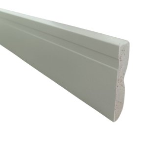 Rodapé Poliestireno Frisado Lev72 Santa Luzia - 2,4mx07cm