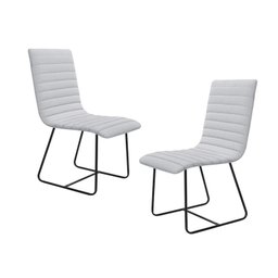 Sala de jantar redonda tampo laqueado com vidro 1,20m - Cristal - CM Decor - 2