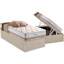 Ver imagem 1 de Cama Box Baú Solteiro: Colchão Molas Masterpocket Ensacadas Herval Maxspring Spain + Base Crc