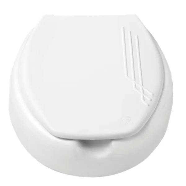 Jogo 2 Assentos De Vaso Elevado 7,5 cm Idosos e Acessibilidade - Mebuki - Branco - 2