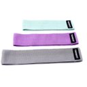 Ver imagem 1 de Hip Band Elástico Extensor Kit 3 Intensidades Yangfit