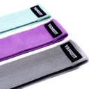 Ver imagem 2 de Hip Band Elástico Extensor Kit 3 Intensidades Yangfit