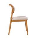 Ver imagem 6 de Mesa de Jantar Andaluz com 8 Cadeiras Pollo Boucle Mescla Bege 220cm