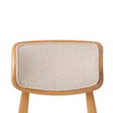 Ver imagem 7 de Mesa de Jantar Andaluz com 8 Cadeiras Pollo Boucle Mescla Bege 220cm