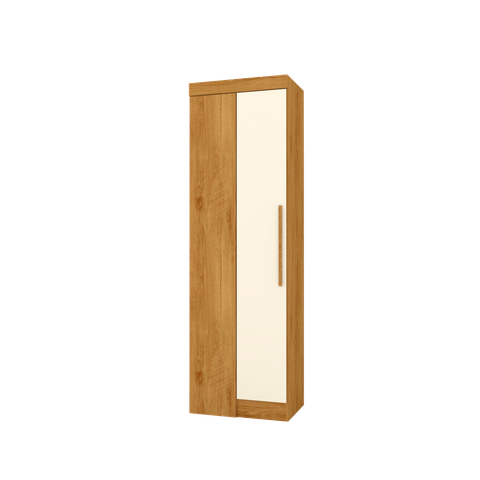 Modulo Canto Reto 1 Porta America Freijo Off White - Mopar