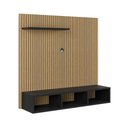 Ver imagem 3 de Painel Tv 32 Polegadas Efeito Ripado Gold Cores:RIPADO/PRETO