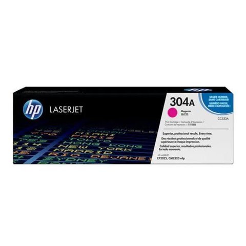 Toner Hp 304a para Cp2025/cm2320 Magenta Cc533a