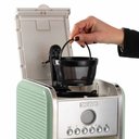 Ver imagem 4 de Cafeteira Ariete Vintage Verde Programável 4 a 12 Xícaras 900W 110V - Modelo 1342 Retrô