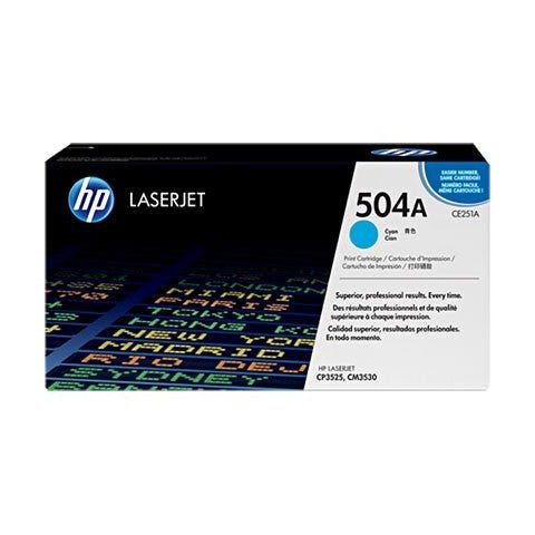 Toner Hp Cp3525/cm3530 Azul Ce251a