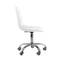 Ver imagem 6 de Kit 06 Cadeiras Office Eiffel Botonê Ajustável Base Giratória - Branco + E-book