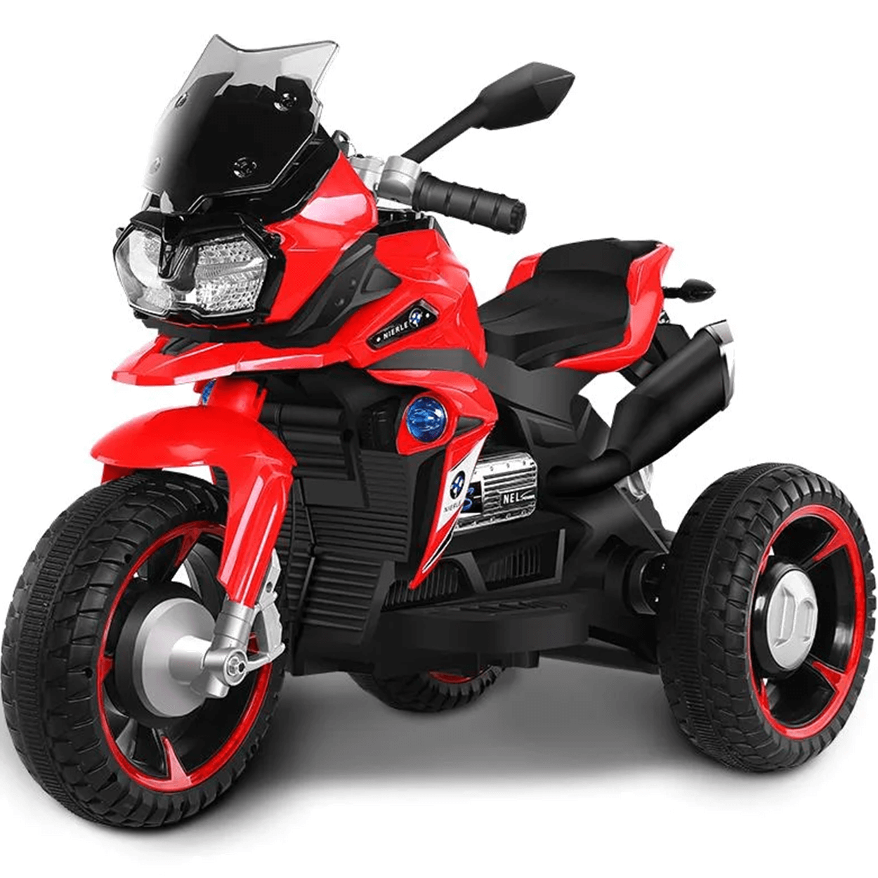 Moto Triciclo Eletrico Shiny Toys Nierle R1600 Gs 6v Vermelha - 1
