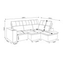 Ver imagem 3 de Sofá de Canto Apolo 2,80m com Chaise Direita Retrátil Reclinável