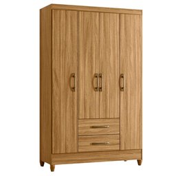 Guarda Roupa Paraty 111cm 4 Portas Freijó Moval - 7