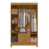 Guarda Roupa Paraty 111cm 4 Portas Freijó Moval - 6