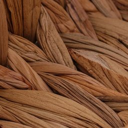 Cesta Oval de Fibra Natural Vime 43,5x15x8cm Lyor - 4
