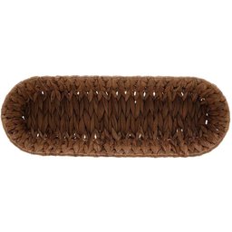 Cesta Oval de Fibra Natural Vime 43,5x15x8cm Lyor - 3