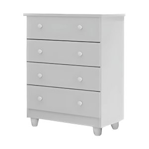 Cômoda Lara em Mdf Premium Compacta com Design Clean:branco