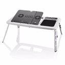 Ver imagem 3 de Mesa Dobrável Notebook Table 2 Cooler Mousepad Cabo Usb