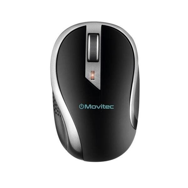 Mouse sem Fio Movitec Omw-01 1200dpi Cinza/preto