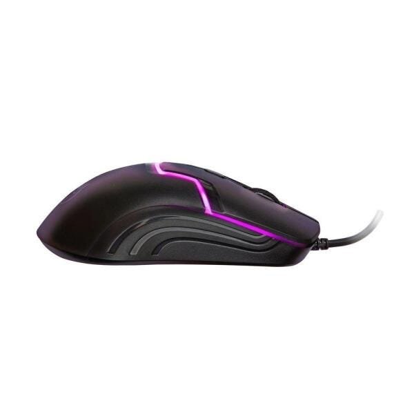 MOUSE USB KROSS PULSE GAMER KE-MG105 PRETO 6400 DPI - 3