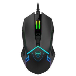 MOUSE USB GAMING T-DAGGER SENIOR RGB 4800 DPI PRETO T-TGM205 - 1