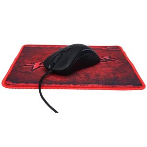 Mouse USB Gaming C/Mouse Pad xtrike Me Gmp-290 3600Dpi 7 Botoes Preto