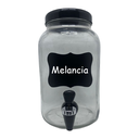 Ver imagem 1 de Suqueira de 3l de Vidro Tampa e Torneira Preta