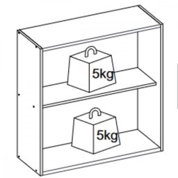 Armário Cozinha Paris 2 Portas Indekes - 3