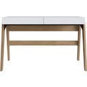 Ver imagem 7 de Mesa Escrivaninha Home Office 2 Gavetas Soul A03 Hanover Off White - Lyam Decor