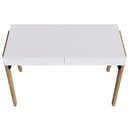 Ver mais imagens de Mesa Escrivaninha Home Office 2 Gavetas Soul A03 Hanover Off White - Lyam Decor