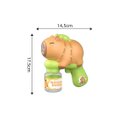 Ver imagem 5 de Pistola Lança Bolhas de Sabão 90ml Formato Capivara Diversão