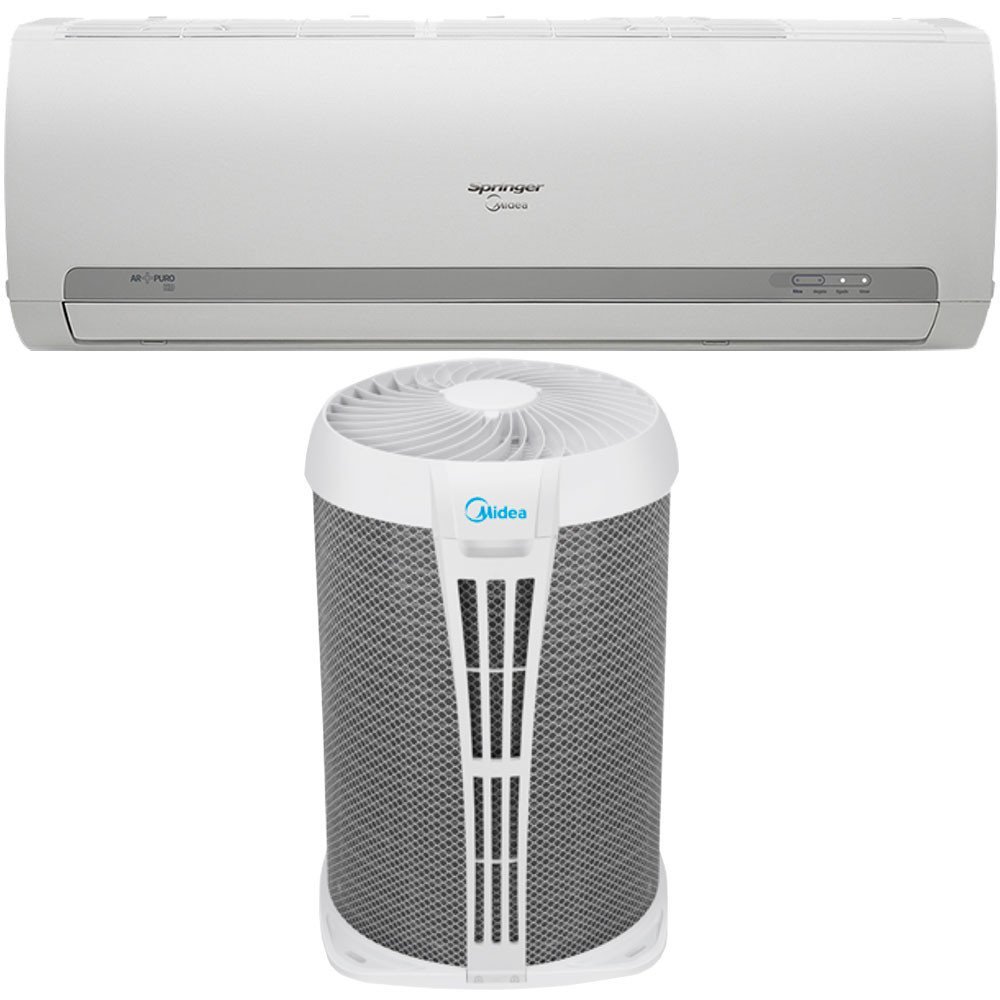 Ar Condicionado Split Springer Midea 9.000 BTUs Quente e Frio ...